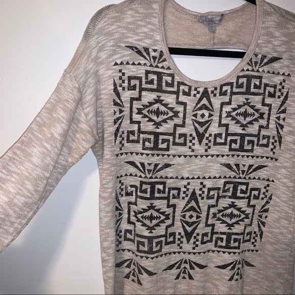 Charlotte Russe Lightweight Sweater Top, sz L - Picture 3 of 4